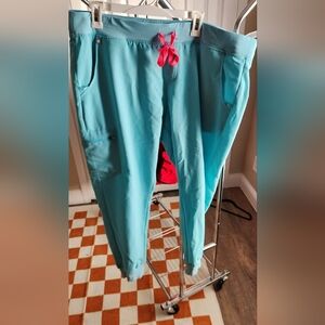 Figs 2XL Zamora Neon Blue